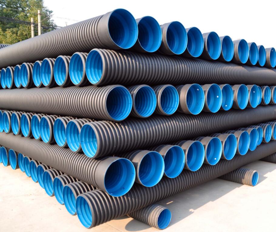 高密度聚乙烯（HDPE)雙壁波紋管具有優(yōu)異的化學穩(wěn)定性、耐老化及耐環(huán)境應力開裂的性能